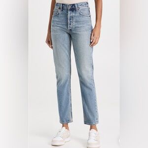 Citizens Of Humanity Light Blue Straight Leg Jeans